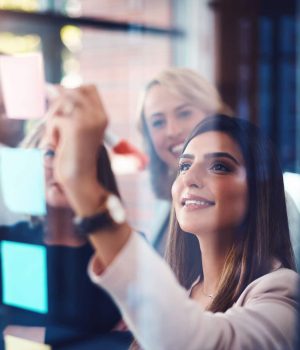 A Woman Taking A Selfie