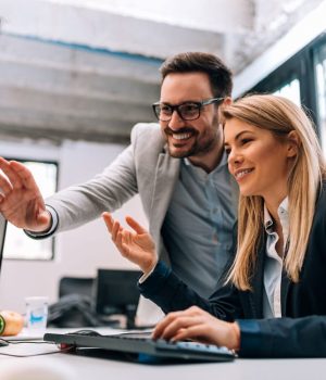 A Man Talking On A Cell Phone